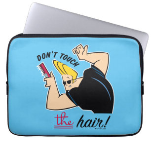 Johnny Bravo Comb - Rör inte håret! Laptop Fodral
