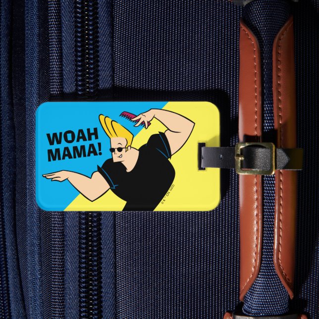 Johnny Bravo Combing Hair Bagagebricka (Framsida Insitu 4)