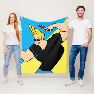 Johnny Bravo Combing Hair Fleecefilt