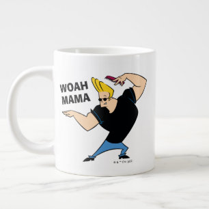 Johnny Bravo Combing Hair Jumbo Mugg