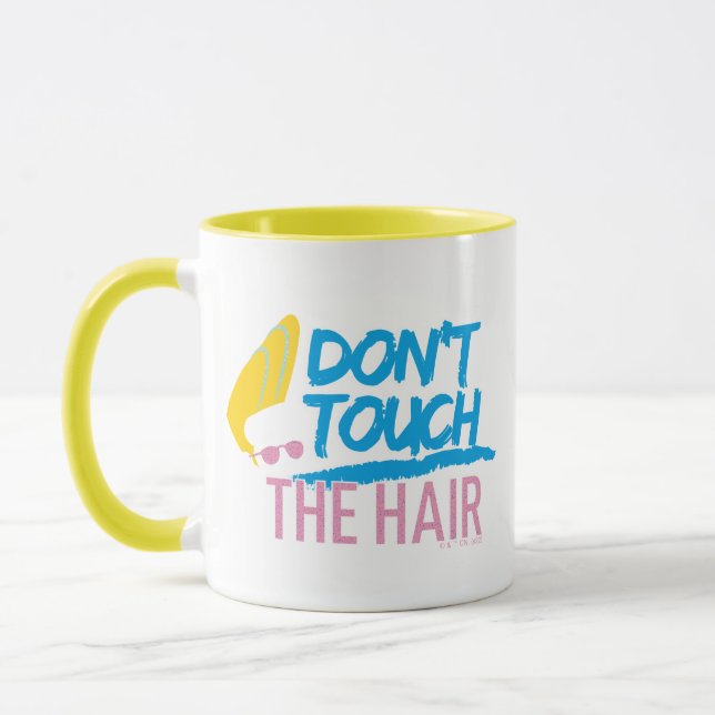 Johnny Bravo - Don't Touch The Hair Graphic Mugg (Vänster)