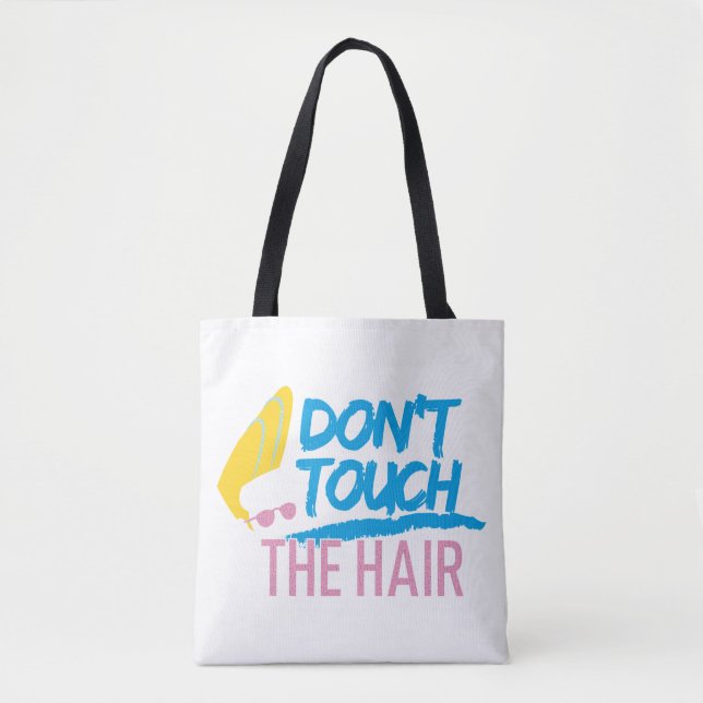 Johnny Bravo - Don't Touch The Hair Graphic Tygkasse (Framsida)