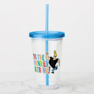 Johnny Bravo, gör apan med mig! Take Away Mugg