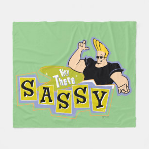Johnny Bravo - Hej där Sassy Fleecefilt