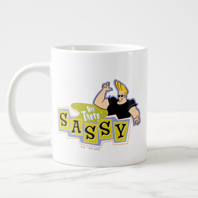 Johnny Bravo - Hej där Sassy Jumbo Mugg (Vänster)