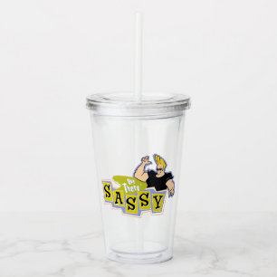 Johnny Bravo - Hej där Sassy Take Away Mugg