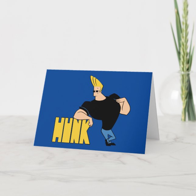 Johnny Bravo - Hunk Kort (Framsida)