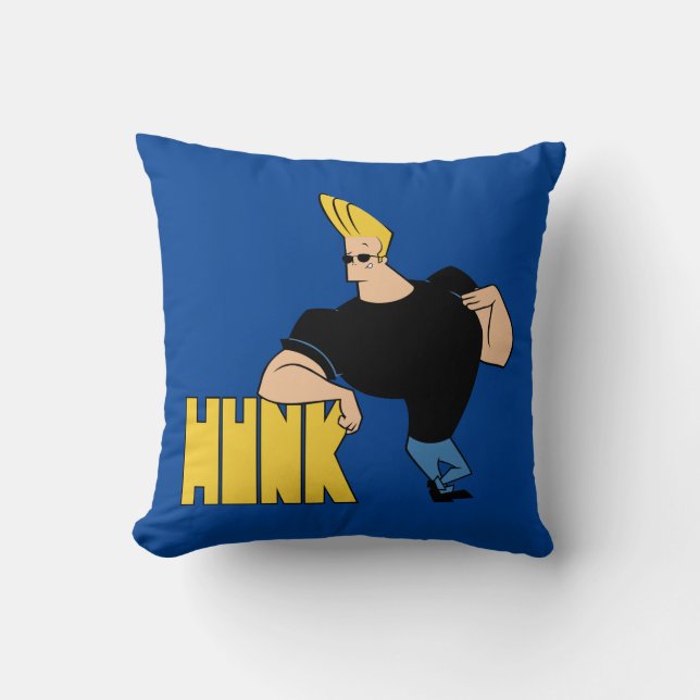 Johnny Bravo - Hunk Kudde (Framsida)