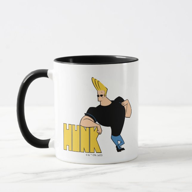 Johnny Bravo - Hunk Mugg (Vänster)