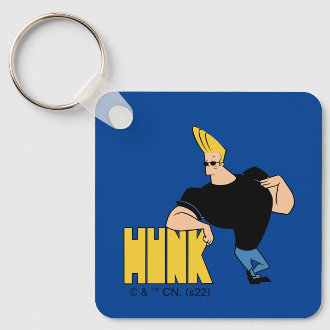 Johnny Bravo - Hunk Nyckelring (Framsida)