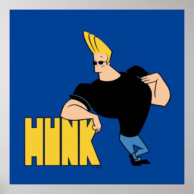 Johnny Bravo - Hunk Poster (Framsidan)