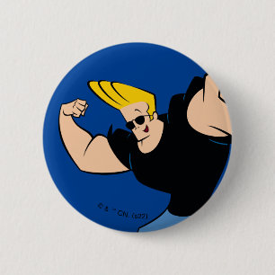 Johnny Bravo Iconic Pose Knapp