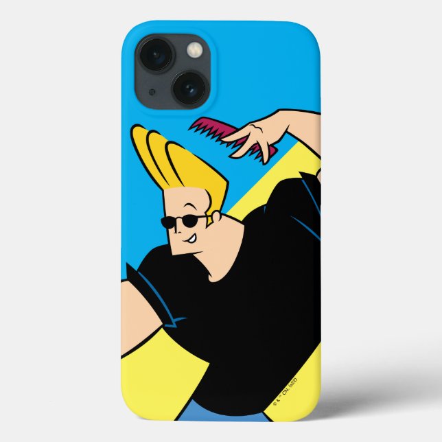 Johnny Bravo kammar hår (Baksida)
