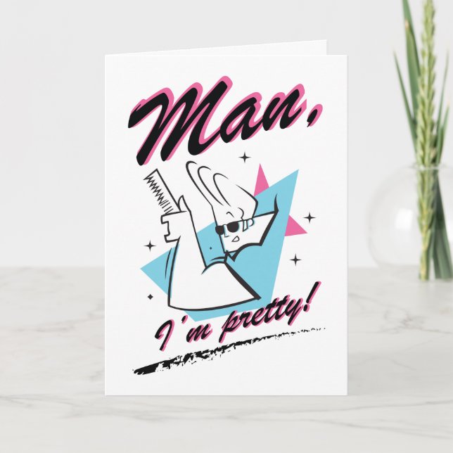 Johnny Bravo - Man I'm Pretty Retro Graphic Kort (Framsida)