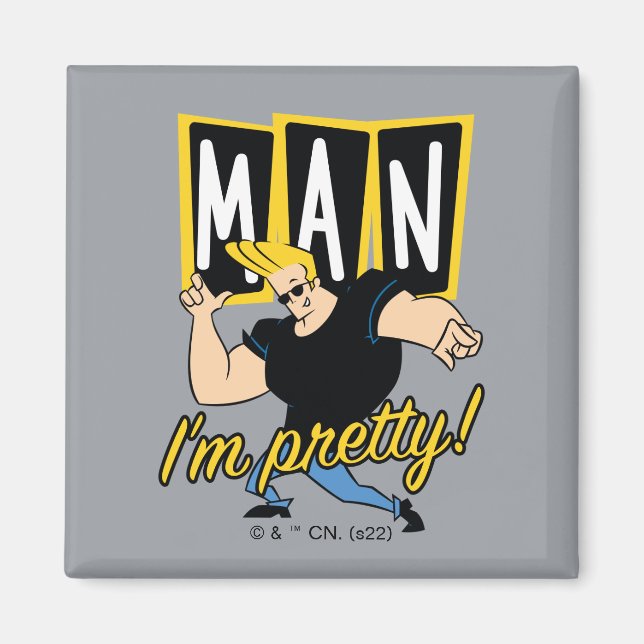 Johnny Bravo - Man jag är Söt Magnet (Framsidan)