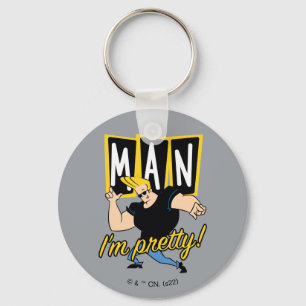 Johnny Bravo - Man jag är Söt Nyckelring