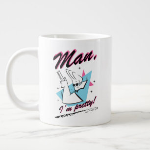 Johnny Bravo - Man jag är Söt Retro Graphic Jumbo Mugg