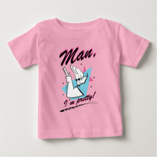 Johnny Bravo - Man jag är Söt Retro Graphic T Shirt