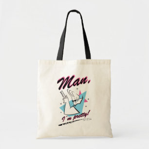 Johnny Bravo - Man jag är Söt Retro Graphic Tygkasse