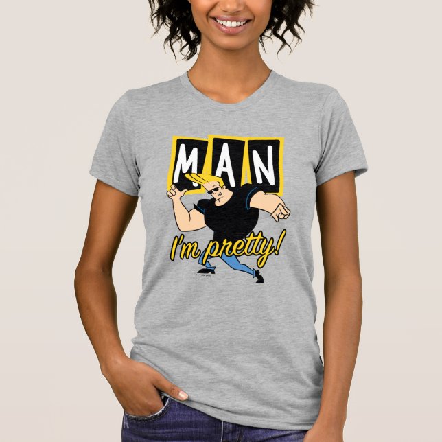 Johnny Bravo - Man jag är Söt T Shirt (Framsida)