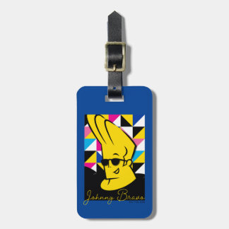 Johnny Bravo Pop Art Graphic Bagagebricka