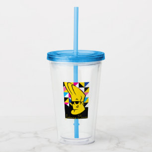 Johnny Bravo Pop Art Graphic Take Away Mugg