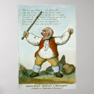 Johnny Bulls motstånd mot Bonaparte! Poster