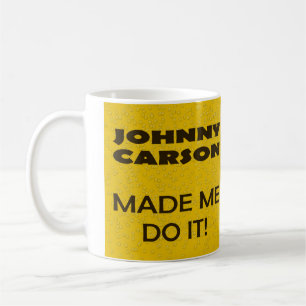 Johnny Carson skämtar mugg för öl älskare