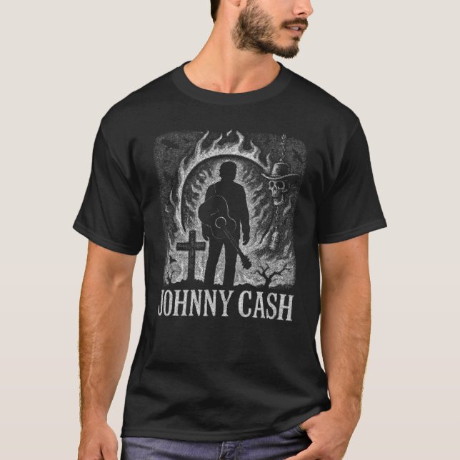 Johnny Cash T Shirt (Framsida)