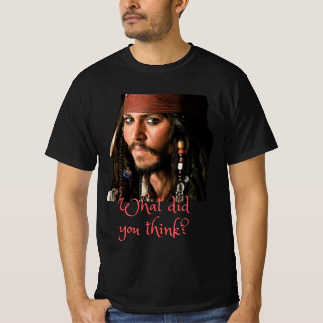 Johnny Depp t-shirt  (Framsida)