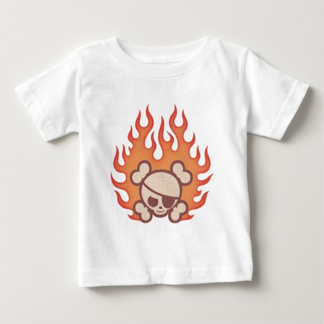 Johnny Flames Tee Shirt (Framsida)