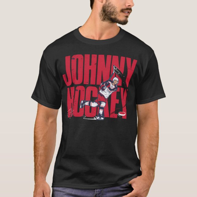 Johnny Gaudreau T Shirt (Framsida)