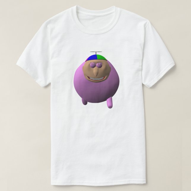 Johnny grisskjorta tee (Design framsida)
