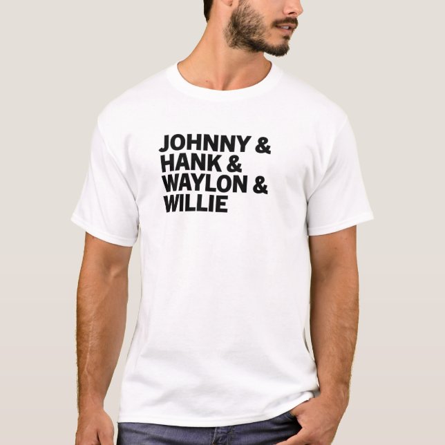 Johnny & Hank T-shirt (Framsida)