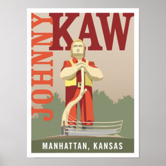Johnny Kaw - 16 x 12 Poster