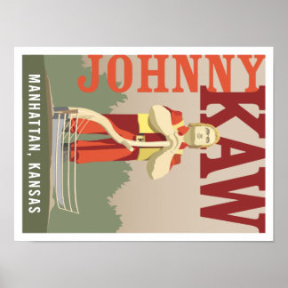 Johnny Kaw - 16 x 12 Poster