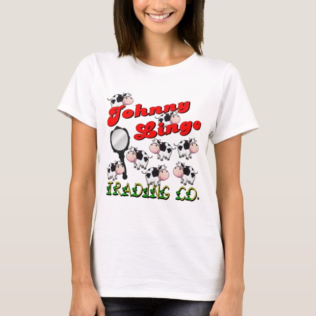 Johnny Lingo som handlar Co. T-shirt (Framsida)
