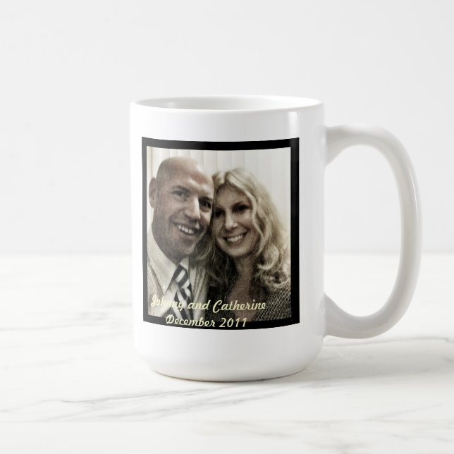 Johnny och Catherine Kaffemugg (Höger)