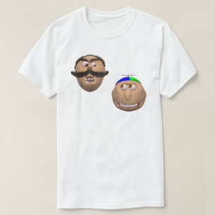 Johnny och pappaskjorta t-shirt