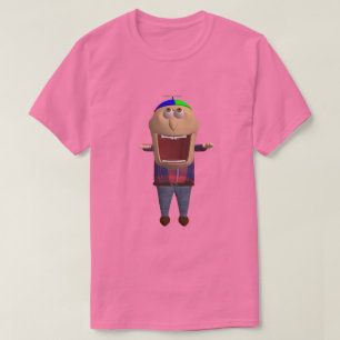 Johnny Öppen Mun Skjorta T Shirt