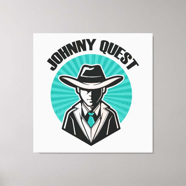 Johnny Quest Canvastryck (Framsida)
