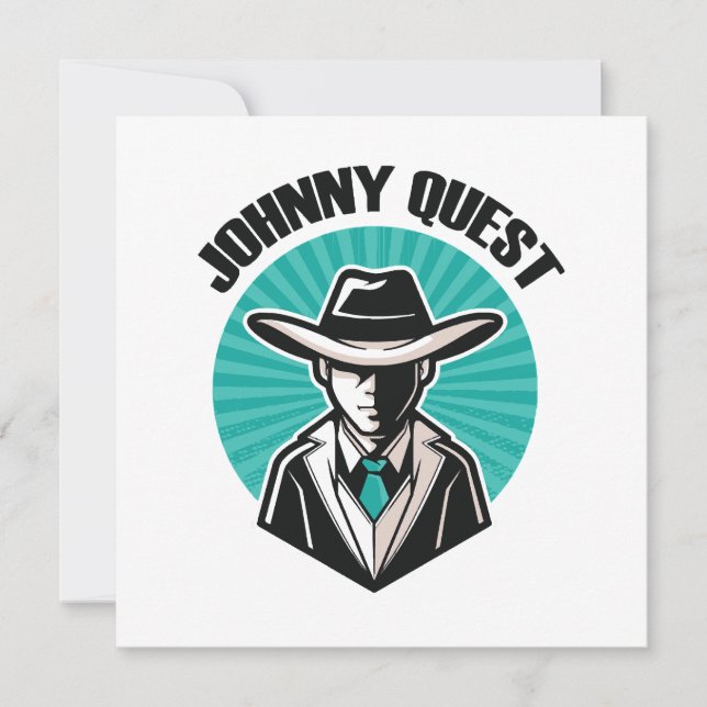 Johnny Quest Inbjudningar (Framsida)