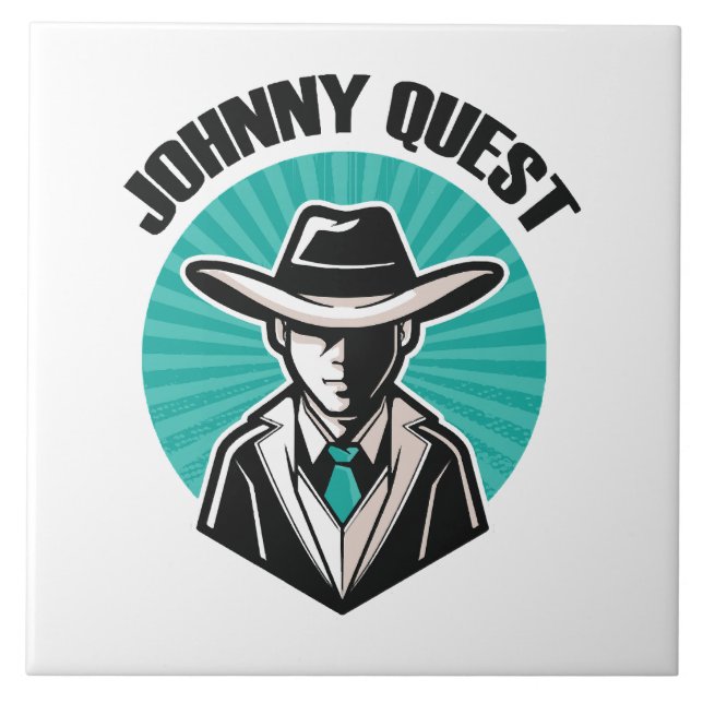 Johnny Quest Kakelplatta (Framsidan)