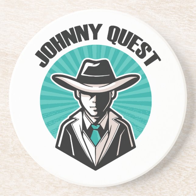 Johnny Quest Underlägg (Framsidan)