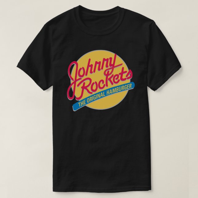 Johnny Rockets Resto Sticker.png T Shirt (Design framsida)