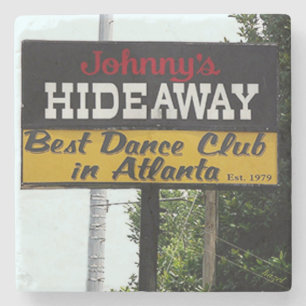Johnnys Hideaway, Atlanta Landmarkunderlägg Stenunderlägg