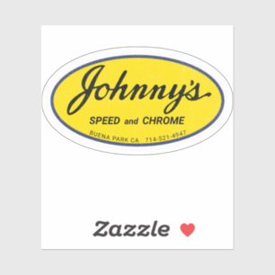 Johnny's Speed and Chrome Klistermärken