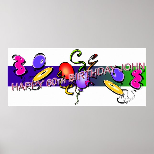 John's 60:e poster (Framsidan)