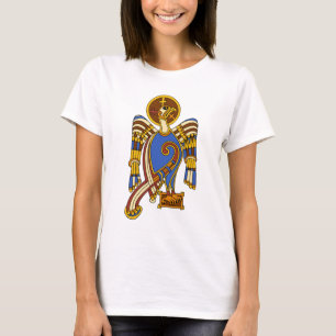 John's Eagle Celtic Knot Irish Medieval Art T Shirt