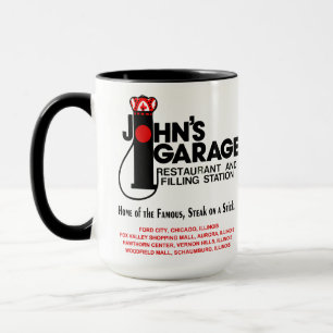 John's Garage Restaurants in Illinois Mugg